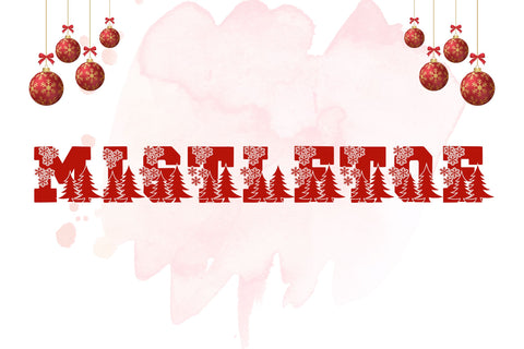 Blockton Christmas Font Dm Letter Studio 