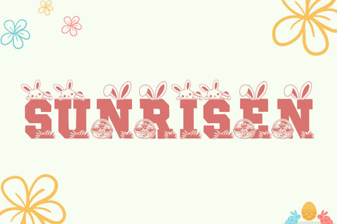 Blockton Easter Font Dm Letter Studio 