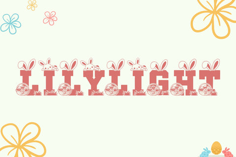 Blockton Easter Font Dm Letter Studio 