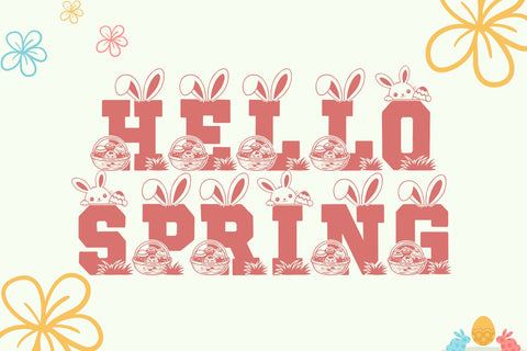 Blockton Easter Font Dm Letter Studio 