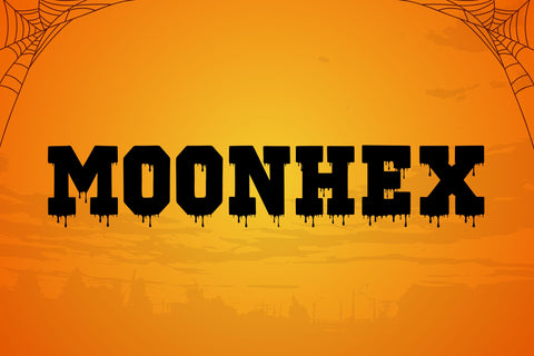 Blockton Halloween Font Dm Letter Studio 
