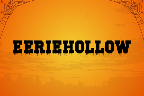 Blockton Halloween Font Dm Letter Studio 