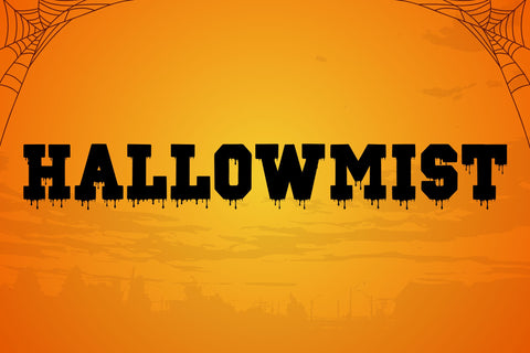 Blockton Halloween Font Dm Letter Studio 