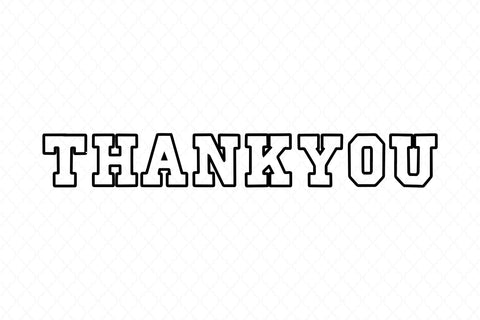 Blockton Outline Font Dm Letter Studio 