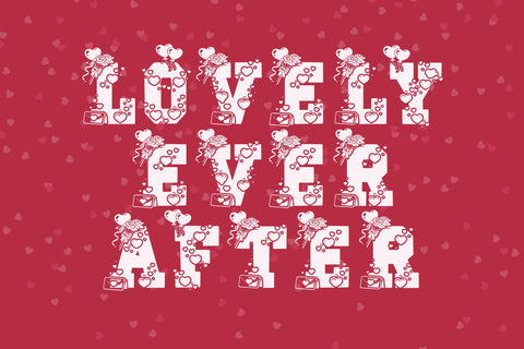 Blockton Valentine Font Dm Letter Studio 