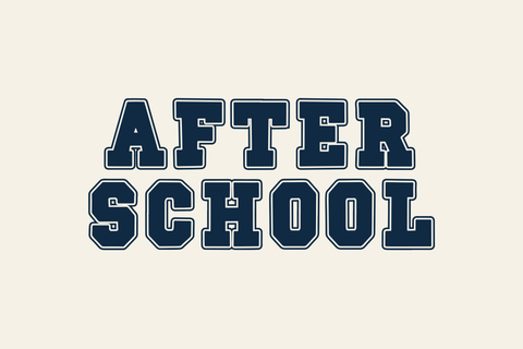 Blockton Varsity Font Dm Letter Studio 