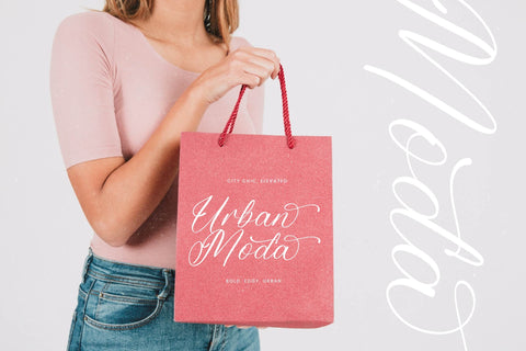 Blodie Natalia - Modern Beauty Script Font Letterena Studios 
