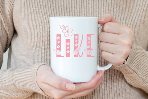 Blomie - Decorative Floral Font | Spring Wedding Craft Font Font AnningArts Design 