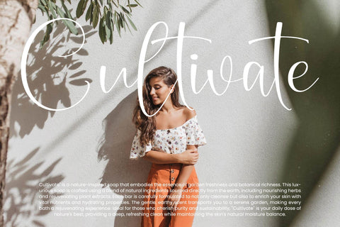 Bloming Fantasy - Freestyle Stylish Font Font Letterena Studios 