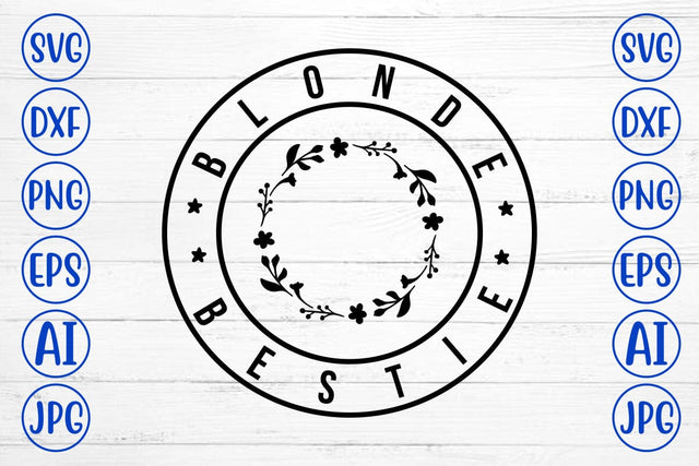 Blonde Bestie SVG Syaman 
