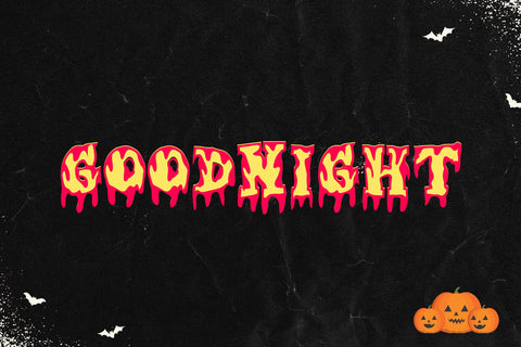 Blood College Font Dm Letter Studio 