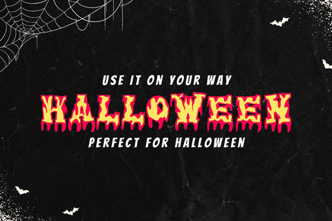 Blood College Font Dm Letter Studio 