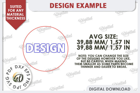 Blood Donor Badge Laser Cut Bundle. Blood Donation Badge SVG SVG Evgenyia Guschina 