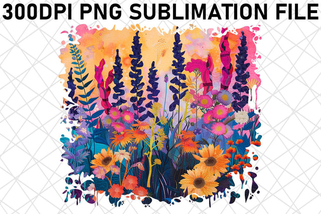Bloom Bouquet tshirt Decor Vibrant Color Sublimation afrosvg 