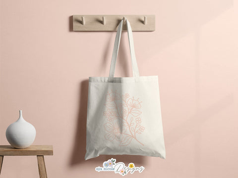 Bloomin Flower Cut File SVG Aja Nicole Designs 