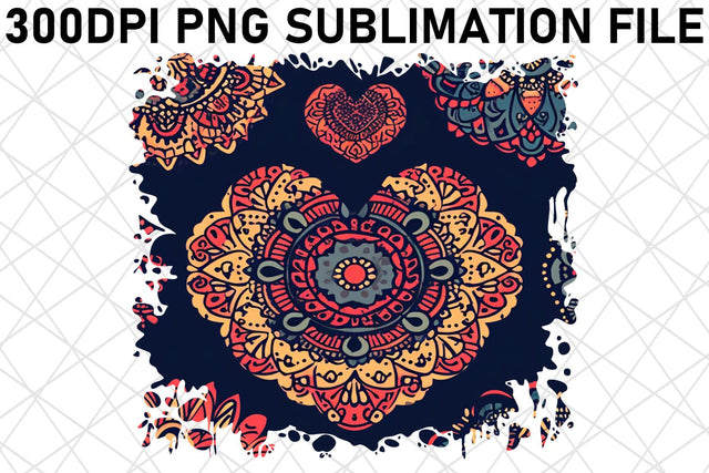 Blooming Flower Pattern PNG Sublimation afrosvg 