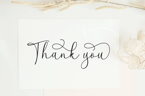 Blooming Garden Font Rotterlab studio 