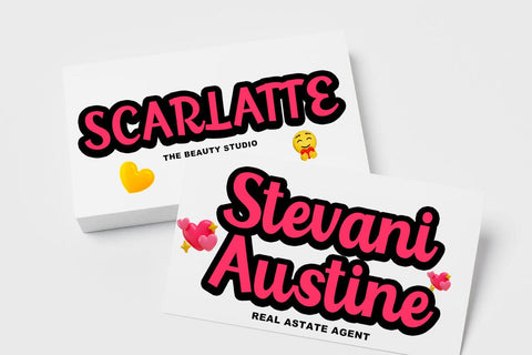 Blosky Script Font muhammadzeky 