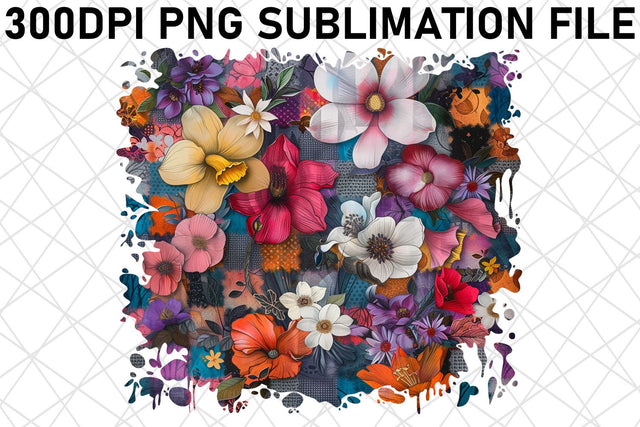 Blossom Bliss Sublimation Vibrant Color Sublimation afrosvg 