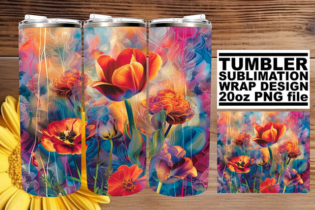 Blossom Bliss Sublimation Wrap Sublimation afrosvg 