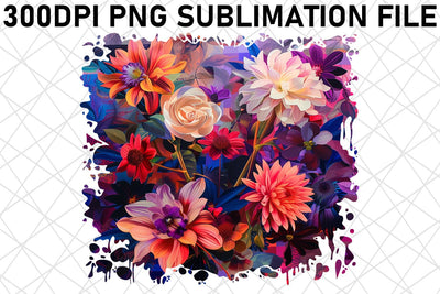 Blossom Bliss tshirt Vibrant Color Sublimation afrosvg 