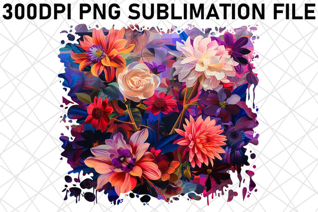 Blossom Bliss tshirt Vibrant Color Sublimation afrosvg 