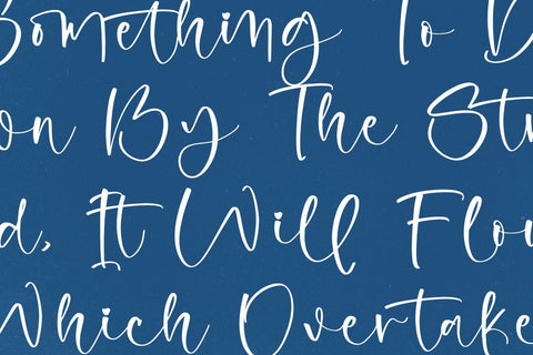 Blossom Daisy - Beautiful Handwritten Script Font Letterena Studios 