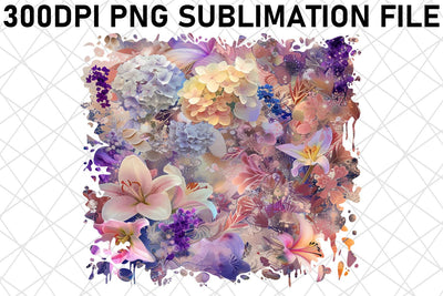 Blossom Elegance tshirt Vibrant Color Sublimation afrosvg 