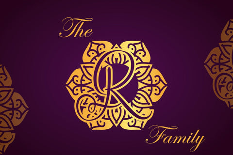 Blossom Mandala Monogram Font Dm Letter Studio 