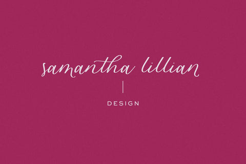 Blossomberry Script Font with Swashes Font Beck McCormick 