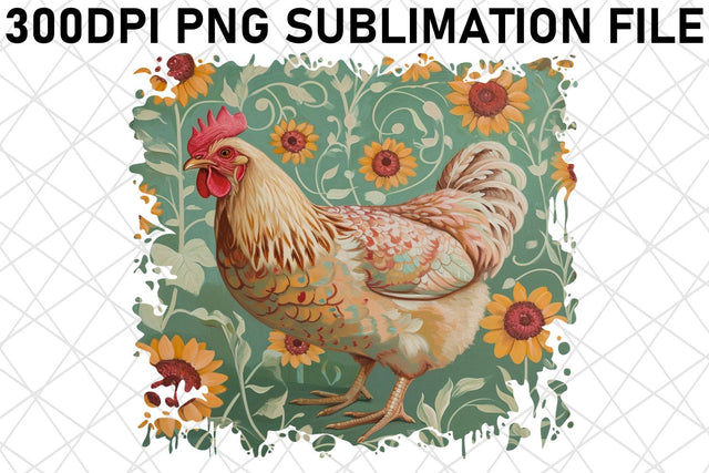 Blossoming Barnyard Friend Sublimation Sublimation afrosvg 
