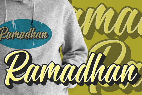 Blothia - Brush Script Font ahweproject 