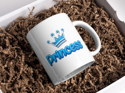 Blue and Silver Princess SVG | Crown PNG | Crown Image SVG Paige Cole Studio 