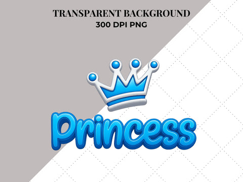 Blue and Silver Princess SVG | Crown PNG | Crown Image SVG Paige Cole Studio 