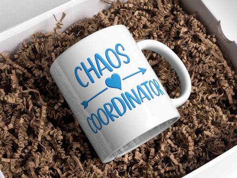 Blue Chaos Coordinator PNG | Teacher SVG | Mom Image SVG Paige Cole Studio 