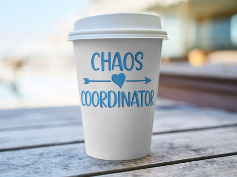 Blue Chaos Coordinator PNG | Teacher SVG | Mom Image SVG Paige Cole Studio 