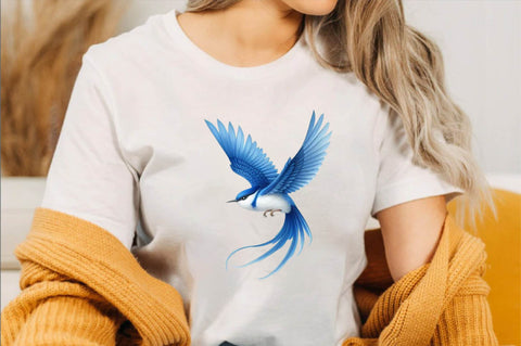 Blue Chinoiserie Summer Sublimation Set Sublimation Clipart Bundle Sublimation SVGArt 