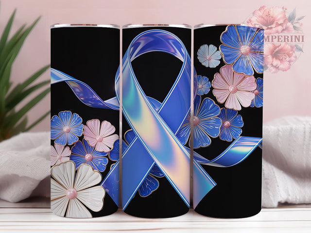 Blue Diabetes Awareness Ribbon Tumbler Wrap, Blue Ribbon Tumbler, Diabetes Support Sublimation, Awareness Ribbon Cup, Hope Strength Drinkware, Diabetes Awareness Mug, Blue Ribbon Digital Sublimation Li Zamperini 