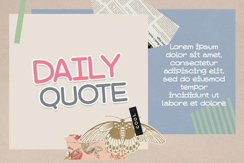 Blue Friday Font Dm Letter Studio 