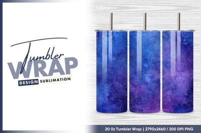 Blue purple textured grunge background design tumbler png Sublimation Regulrcrative 