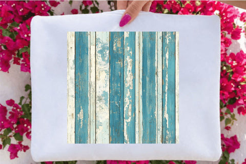 Blue Rustic Wood Background PNG Bundle Sublimation SVGArt 