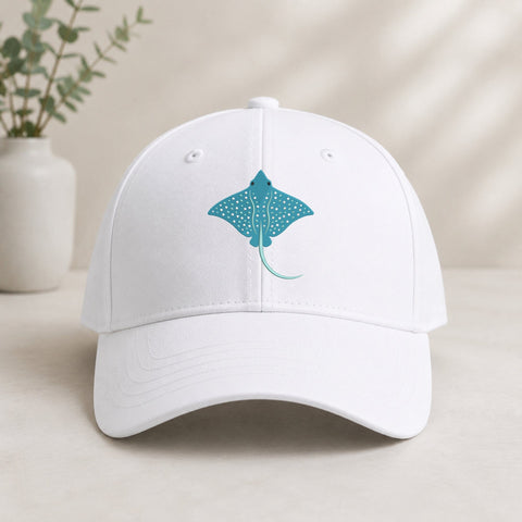 Blue Spotted Stingray Embroidery Design – Ocean Stingray Sea Animal Marine Life Machine Embroidery File Embroidery/Applique DESIGNS PatternFeed8 