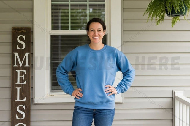 Blue t-shirt mockup design Mock Up Photo Designangry 