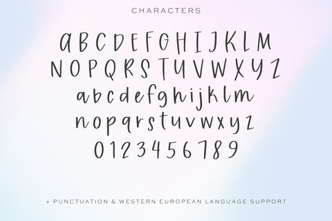 Bluebell Dreams Script Font Beck McCormick 