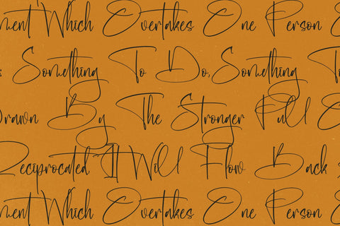 Bluestone Nostalgia - Modern Signature Script Font Letterena Studios 