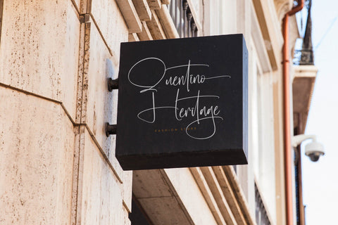 Bluestone Nostalgia - Modern Signature Script Font Letterena Studios 