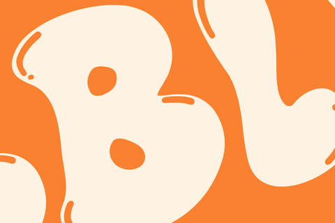 Blunt Bubble Font Dm Letter Studio 