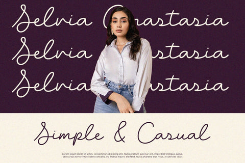 Blush - Script Font Font Alpaprana Studio 