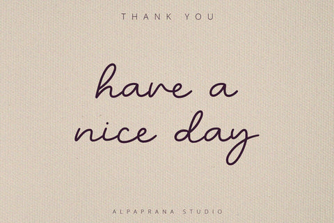 Blush - Script Font Font Alpaprana Studio 