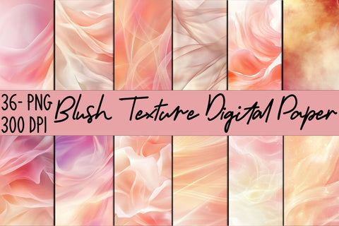 Blush Texture Digital Paper Digital Pattern SVGArt 